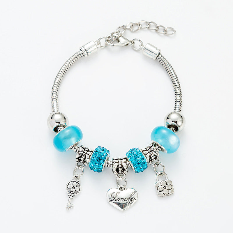 In love charm bracelet