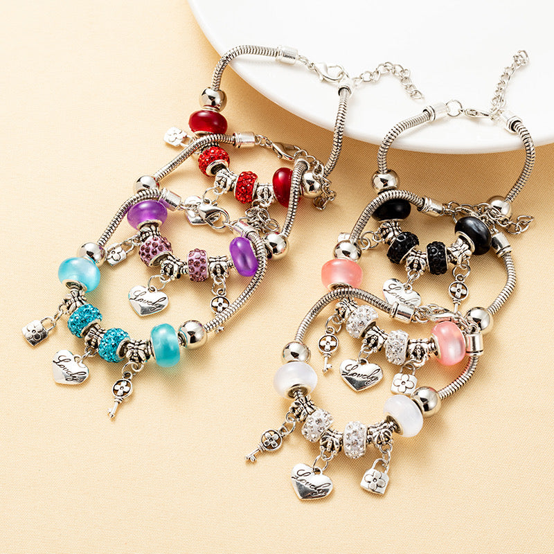In love charm bracelet