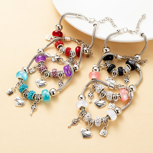 In love charm bracelet