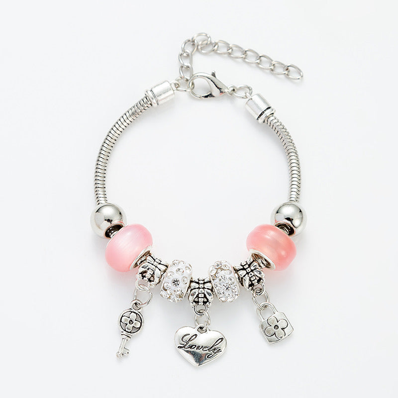 In love charm bracelet