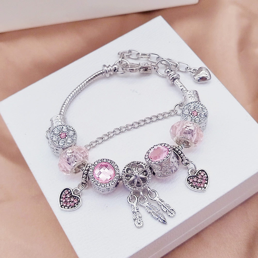 Chasing dreams charm bracelet