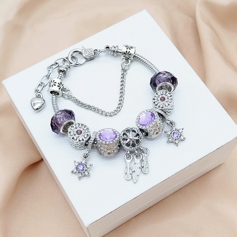 Chasing dreams charm bracelet
