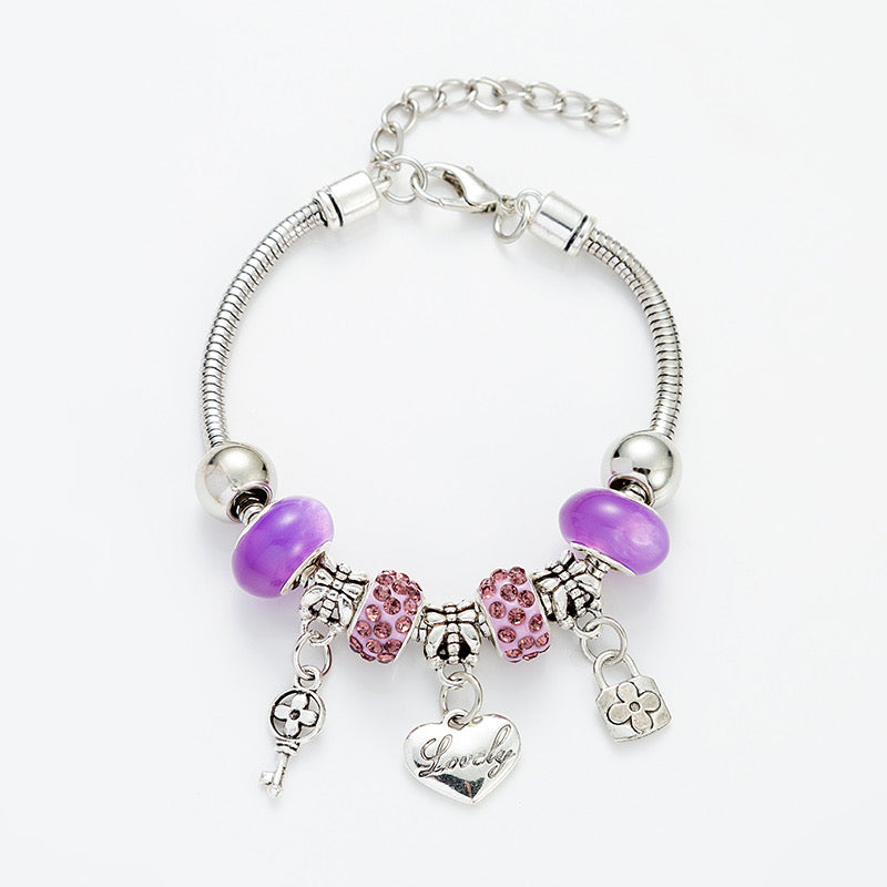 In love charm bracelet